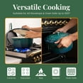 thumbnail image 4 of 5.7 qt Enameled Cast Iron Dutch Oven Pot with Lid | Slow Cooker for Soup, Stew, and Baking, 4 of 8