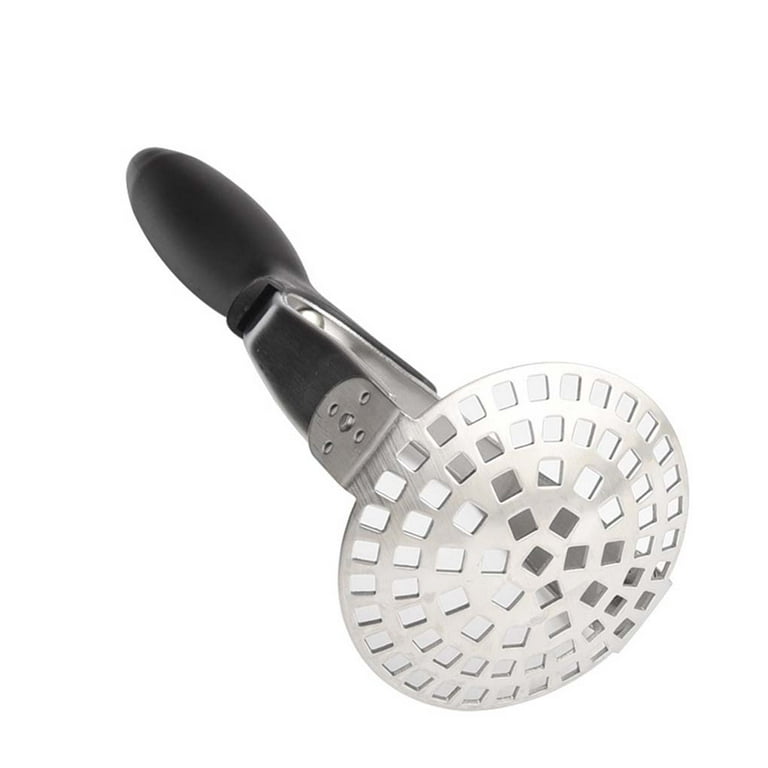 TAFOND Potato Masher Stainless Steel, Heavy Duty Ricer with Durable Sturdy Grips, for Efficiently Making Mashed Potatoes, Guacamole, Egg Salad, Banana