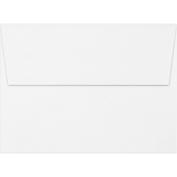 LUXPaper A7 Premium Wove Invitation Envelopes, 5 1/4 x 7 1/4, Ultimate White, 80lb. 50 Pack