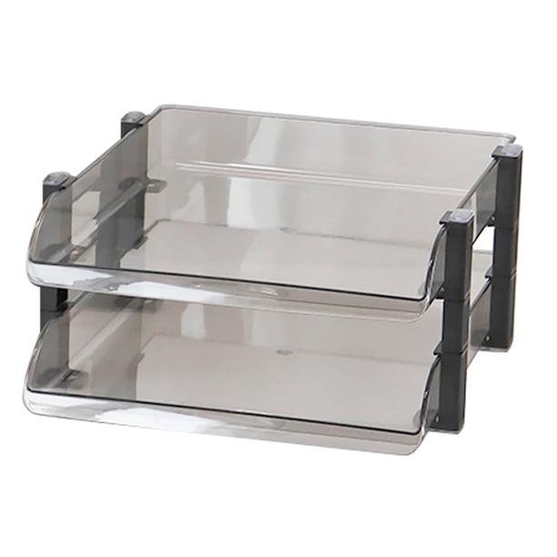 Organizador De Escritorio Con Archivador, Bandeja De Papel Para Cartas, Organizador Con Cajón, Organizador De Escritorio De Malla Y Almacenamiento Con Revistero.