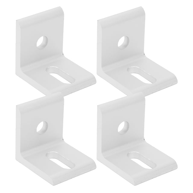 L Shaped Brackets, Right Angle Corner Bracket Strong Bearing Thickness Rust-proof And Firm Easy To Install For Furniture 3030