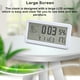 thumbnail image 5 of Moyic Reloj multifunción estilo Simple termómetro higrómetro Smart Home Meter negro blanco relojes para habitación accesorios de interior Electrodomésticos Blanco Moyic HA064513-02, 5 of 6