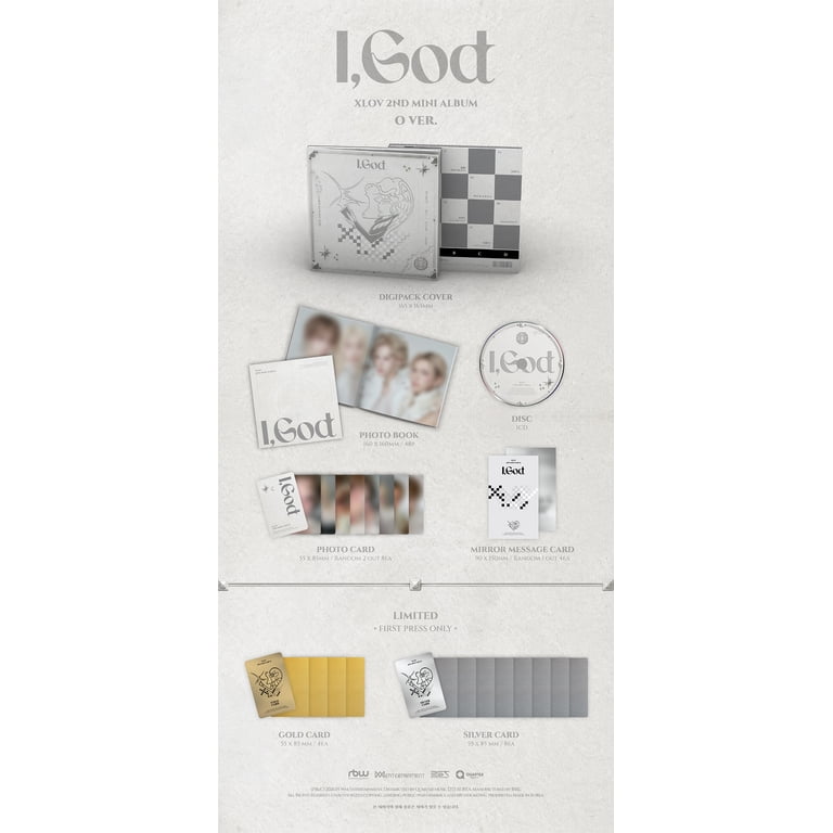 XLOV - [I,GOD] 2nd Mini Album O Version - Walmart.com