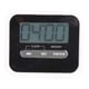 thumbnail image 1 of Reloj despertador eléctrico portátil, recordatorios, cocina casera, salón de cocina, temporizador de tatuaje (negro), 1 of 8