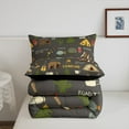 thumbnail image 5 of Erosebridal Rustic Camper Bedding Queen Comforter Set, Wildlife Bear Down Comforter, Camping Decor, Reversible, 5 of 8