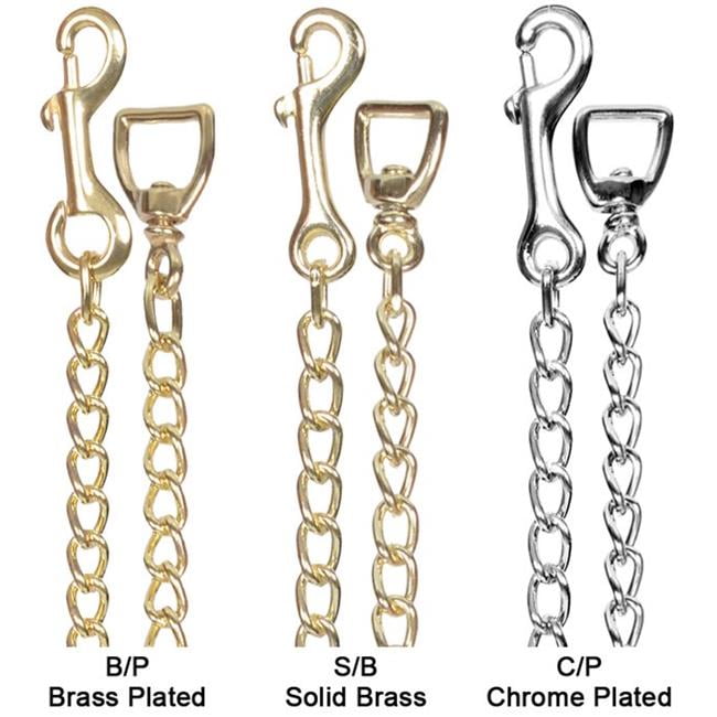 Jacks 349824BP Brass Plated Chain 24 in.