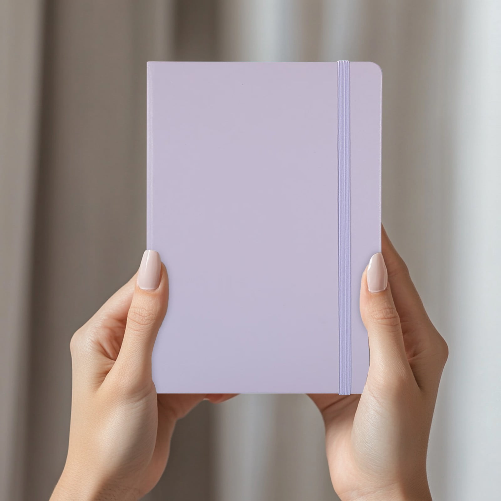 VKLU 3 Pack A5 Lined Notebooks, Aesthetic Vegan Leather Hardcover Journals for Academic Study & Business, 160 Pages Ink-Proof Writing Pads, Assorted Colors