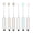 Mixed colors, variant on 6Pcs Touching Screen Pen with Ballpoint Pen Touching Screen Pen Beadable Ballpoint Pen for Student Adult