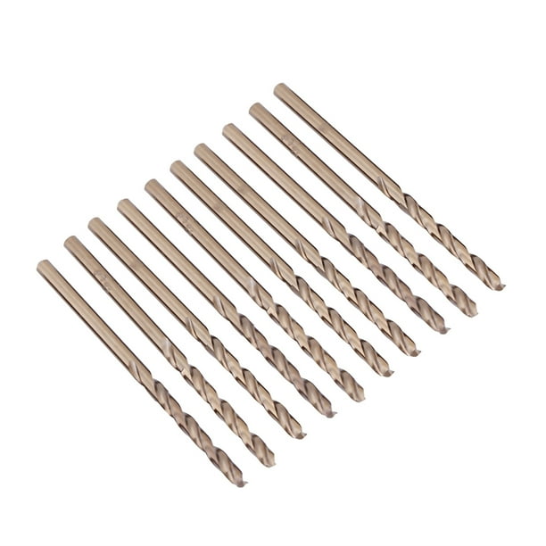 Juego de brocas, broca de cobalto M35, broca helicoidal HS CO Twistdrill HS CO, juego de brocas, funcionamiento suave NikouMX herramienta