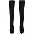 thumbnail image 2 of Unique Bargains Women's Block Heel Platform Over the Knee Thigh High Boots, 2 of 6