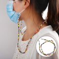 thumbnail image 4 of Soporte de cadena para gafas BRI con cordones y máscara con cuentas 5 colores, 4 of 5