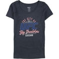 thumbnail image 2 of UFC Womens Big Shoulders Graphic T-Shirt, Blue, Medium, 2 of 2