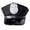 Silver plastic label, variant on Role Playing Hat Embroidered Polices Styles Hat Stylish Eight Panel Flatted Hat for and Stage Performances