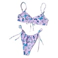 thumbnail image 1 of Elegante estampado de mujer Bikini Push-Up Pad Traje de baño Traje de baño Conjunto de ropa de playa OAVQHLG3B Store lin121212, 1 of 4