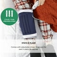 thumbnail image 4 of ConairComfort 11.5" x 24" Massaging Heating Pad, Soothing Heat and Massage, 4 of 10
