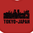 thumbnail image 4 of Inktastic Tokyo Japan City Skyline with Grunge Boys or Girls Baby Bib, 4 of 4