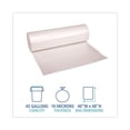 thumbnail image 7 of Boardwalk High Density Industrial Can Liners Coreless Rolls 45 gal 16 microns 40 x 48 Natural 10, 7 of 7