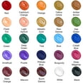 thumbnail image 6 of Acrylic Paint, Shuttle Art 25 Vintage Colors Acrylic Paint Set, 2oz/60ml Bottles, Rich Pigmented, Premium Acrylic Paints for Artists, Beginners on Rocks Crafts Canvas Wood Ceramic, 6 of 7
