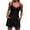 Black, variant on Xijirk Tankini Swimsuits for Women,Two Piece Swimwear with High Waist Wide Leg Pants and Side Pockets Bikini Separates Bathing Suit Breathable Beachwear for Beach,Swimsuit for Women,S,Blue