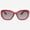 Burgundy, variant on Womens Sunglasses Trendy and Cool Retro Sun Glasses Vintage Cute Fashion Audrey Hepburn Large Shades for Women Venice in Burgundy