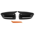 thumbnail image 1 of 1 par de tapa de espejo lateral de fibra de carbono para reemplazo de BMW Serie 3 G20 320i 325i 330i 5 Serie G30 525i 530i 540i M Sport 2017-2022 tapas de espejo exterior 51168492897/51168492898, 1 of 7