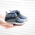 thumbnail image 5 of NOLDARES Baby Shoes Toddler Sneakers Non-Slip Tennis Shoes Girls & Boys Walking Shoes(Blue,0-6 Months), 5 of 7