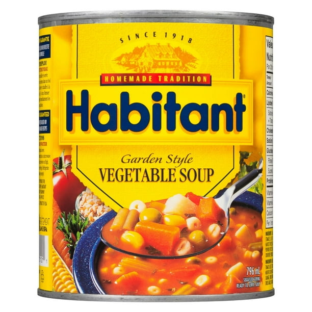 Habitant Garden Style Vegetable Soup, 796 mL - Walmart.ca