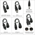 thumbnail image 6 of Tnvodejo 54.6V 2A Li-ion Battery Charger Multiple Plugs Battery Charger 13S 48V, 6 of 7
