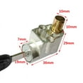 thumbnail image 2 of Ignition Lock + 2 key For Motorcycle Electric Bike Scooter E-bike USB GfBTAL, 2 of 10