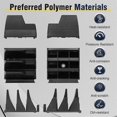 thumbnail image 3 of Magnetic Tool Organizer for Wrenches, Modular Drawer Storage Solution, Compatible with Small and Large Wrench Sizes (4 Sets), 3 of 5