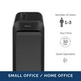 thumbnail image 4 of Fellowes® Powershred® LX190 Cross-Cut Shredder, 4 of 7