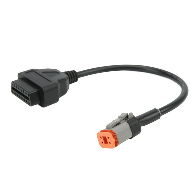 Câble de Diagnostic OBD, Transfert de Données Rapide Câble de Diagnostic OBD2 Léger 4 Broches pour Scanner de Code