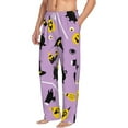 thumbnail image 6 of Hirioo Cute Halloween for Men's PJ Pajama Pants Sleep Pants Men's Home Trousers with Pockets,S-3XL-Medium, 6 of 6