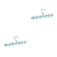 thumbnail image 1 of Ounissouiy Colgador de calcetines, estante de secado de ropa interior giratorio de 360 ​​grados, Clip de almacenamiento para armario al aire Azul blanco 2piezas, 1 of 6