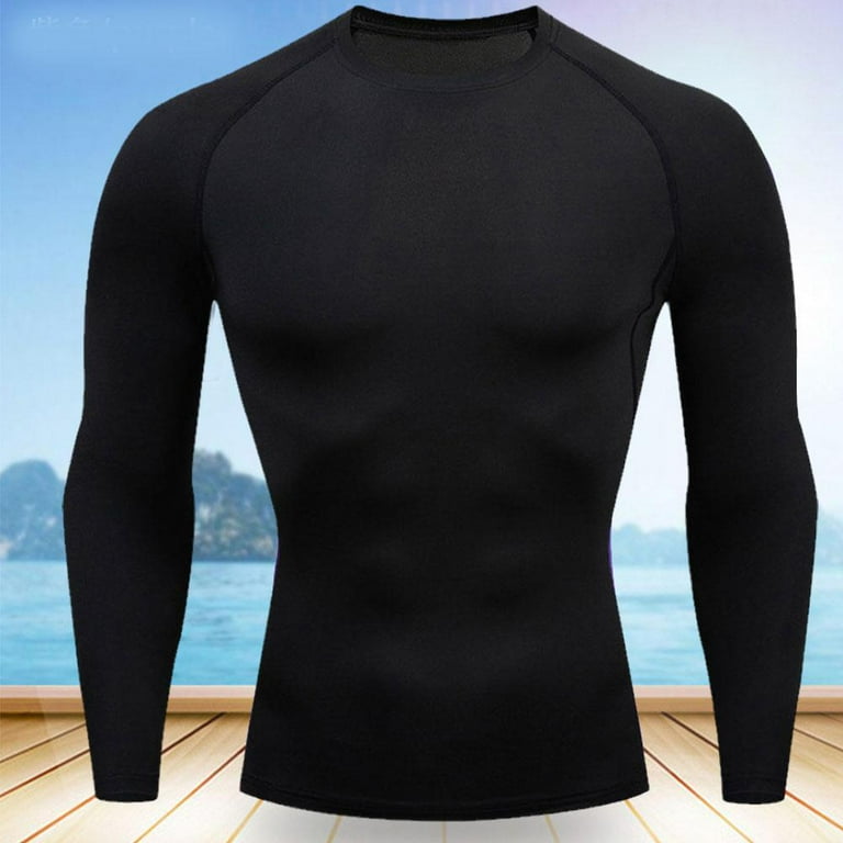 Men's Sports Tight Long Sleeve Fitness Clothes Quick Dry