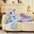 thumbnail image 5 of MaoGoLan 43" Big Unicorn Stuffed Animal Plush Giant Soft Unicorn Pillow Toy, 5 of 8