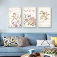 thumbnail image 3 of wall26 Framed Canvas Wall Art for Living Room, Bedroom Bird Illustration IX Canvas Prints for Home Decoration Ready to Hang - 24"x36"x3 Panels, 3 of 4
