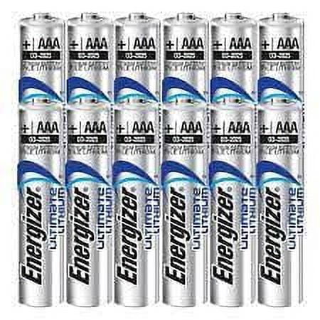 Energizer Ultimate Lithium AAA Batteries, 24 Pack