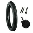 thumbnail image 1 of Bike Replacement Tire, Rubber Grooved Pattern Kids Bike Tire with Inner Tube for Kids Bike, 1 of 8