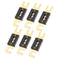 thumbnail image 1 of 6uds 60A Dorado Tono ANL Fusible Universal para Coche Vehículo Camión Audio, 1 of 1
