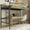 Black, variant on Senfot Twin Size Metal Loft Bed with Ladder & Guardrail, Heavy Duty, 400 Lbs Capacity, No Box Spring Needed, Easy Assembly, Gold - Space-Saving Loft Bed for Bedroom