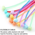 thumbnail image 4 of Tunisian crochet hooks with cable, 120 cm, 12 Afghan crochet hooks 3.0 mm - 12.0 mm for rug, scarf, flowers, tablecloths, shawls and more, 4 of 5