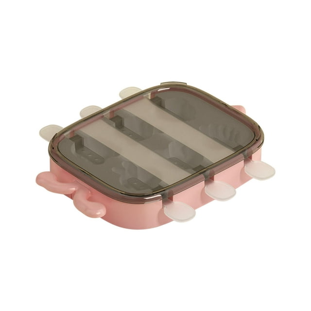 Dvkptbk Moules à Crème Glacée de Qualité Alimentaire pour la Maison Fabriqués Popsicles Moules à Crème Glacée Bricolage Boîte à Bâton Moules à Crème Glacée Kitchen Essentials