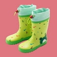 thumbnail image 3 of Little Child Shoes Rain Boots for Boys Toddler Unisex Toddler Rain Boots Baby Rain Boots Short Rain Boots for Toddler Easy On Lightweight, 3 of 3