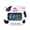 White, variant on Riousery Digital Kitchen Timer Cute Animal White Calf with Strong Magnet Back Stand Loud Alarm Large Screen Cooking Time Management Workout Baking
