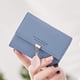 thumbnail image 3 of Cartera de tres hojas cortas - azul zafiro Ormromra WL-00265-2, 3 of 4