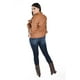 thumbnail image 3 of Chamarra estilo biker Roman Fashion /Juvenil, 7409 (Chedron) cafe G, 3 of 5