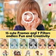 thumbnail image 4 of Kids Selfie Camera for Kids 1080HD 20MP Digital Camera for Boys Toddler Girl Toys, Christmas Birthday Gift for Age 3 4 5 6 7 8 9 10 Year Old with 32GB SD Card, Pink, 4 of 9
