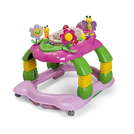 Delta Children Lil' Play Station 3-in-1 Activity Walker - Floral Garden