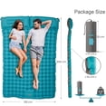 thumbnail image 4 of ORZEL Colchoneta de Camping Ultraligera Doble Inflable con Almohada y Bomba de Aire, 4 of 5